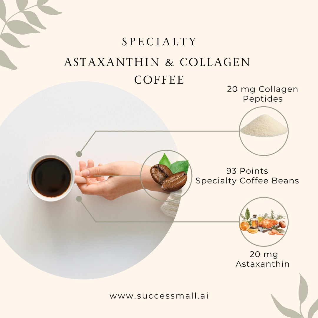 Astaxanthin and Collagen Coffee