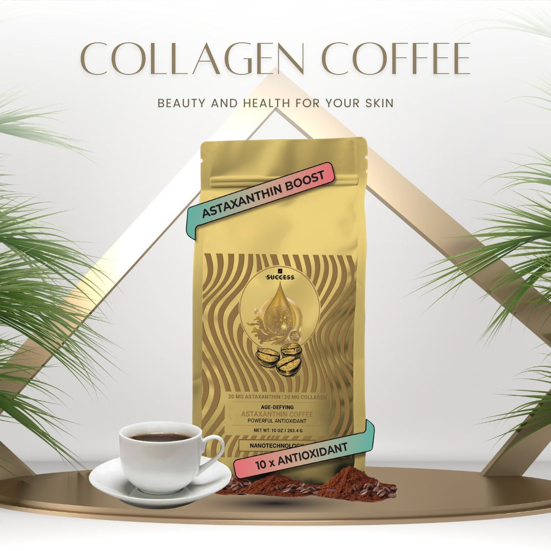 Astaxanthin and Collagen Coffee